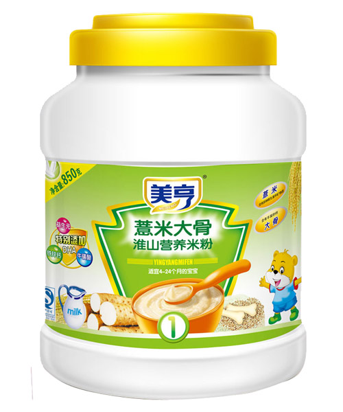 美亨850g桶裝惹米大骨營(yíng)養(yǎng)米粉1段