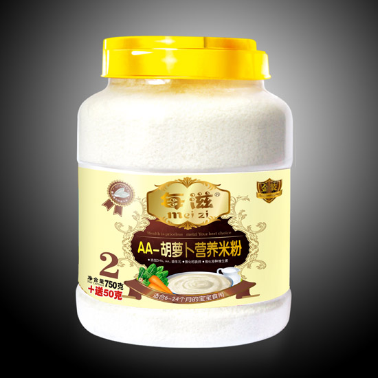 每滋AA-胡蘿卜營養(yǎng)米粉