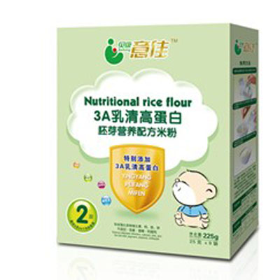 貝康意佳3A乳清高蛋白胚芽營養(yǎng)米粉