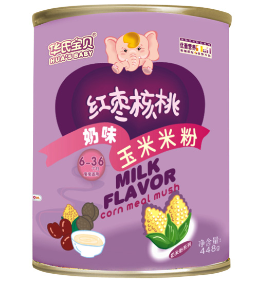 華氏寶貝紅棗核桃玉米米粉