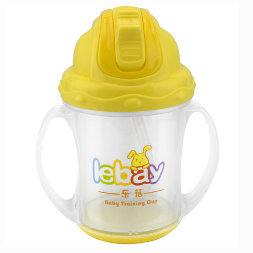 樂(lè)蓓嬰幼兒學(xué)飲杯6907B黃色