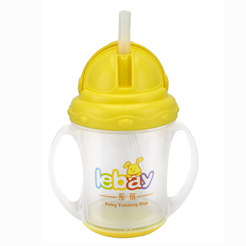 樂蓓嬰幼兒學飲杯6907A黃色