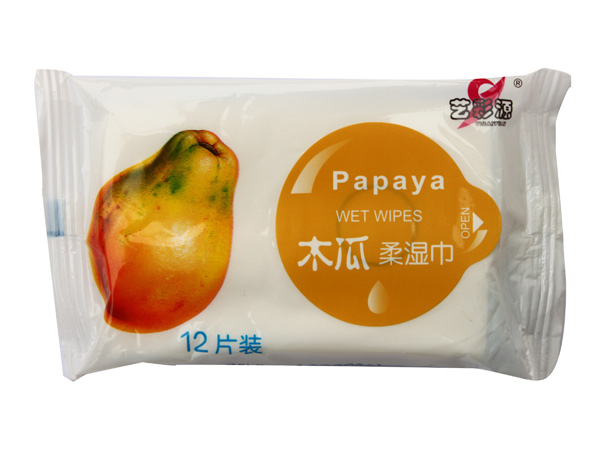 藝彩源木瓜柔濕巾