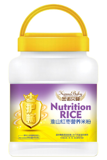 金諾貝嬰護暢淮山紅棗營養(yǎng)米粉