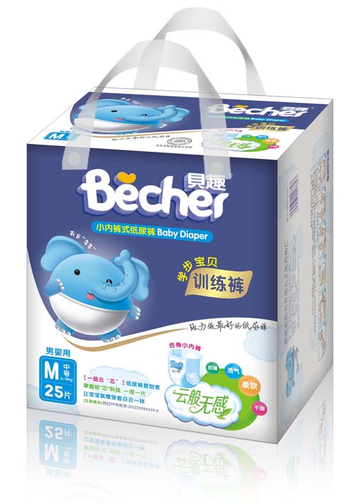 貝趣嬰兒訓(xùn)練褲M碼