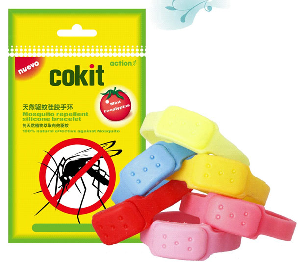 俏蜻蜓天然驅蚊硅膠手環(huán)