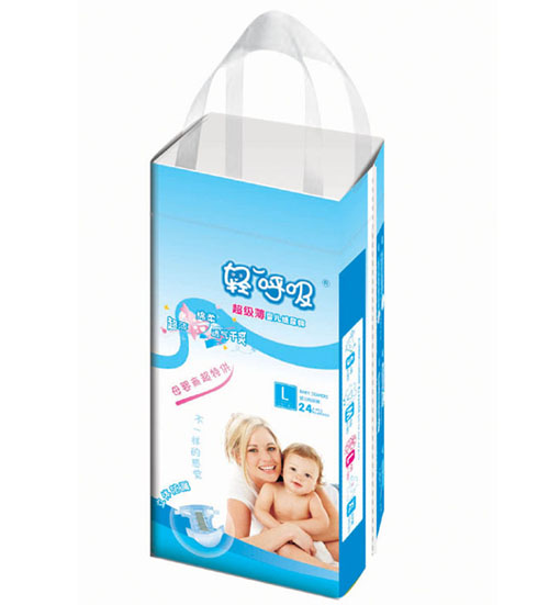 輕呼吸嬰兒紙尿褲L碼