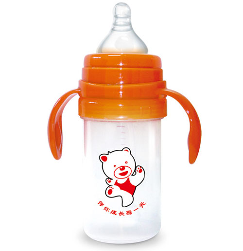 Babykin(貝沁)標(biāo)口直身PP嬰兒奶瓶160ML