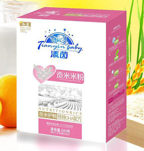 添茵核桃DHA配方貢米米粉