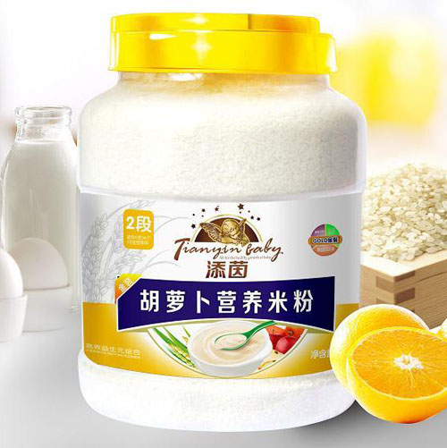 添茵胡蘿卜營養(yǎng)米粉