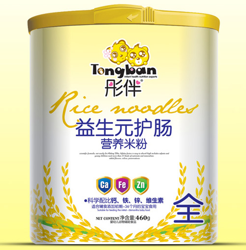 彤伴益生元護(hù)腸營(yíng)養(yǎng)米粉桶裝全段