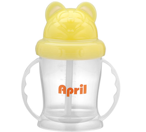 愛(ài)普麗PP吸管訓(xùn)練杯(黃)