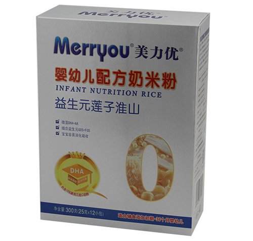 美力優(yōu)益生元淮山蓮子?jì)胗變耗堂追?段盒裝