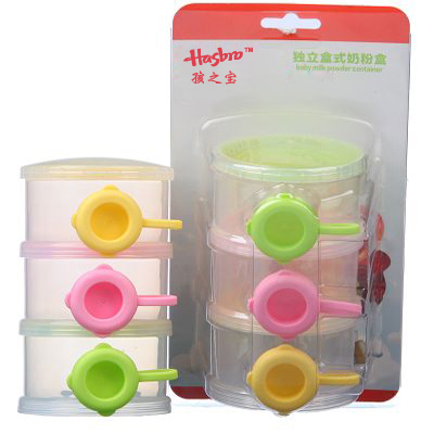 孩之寶三層奶粉盒