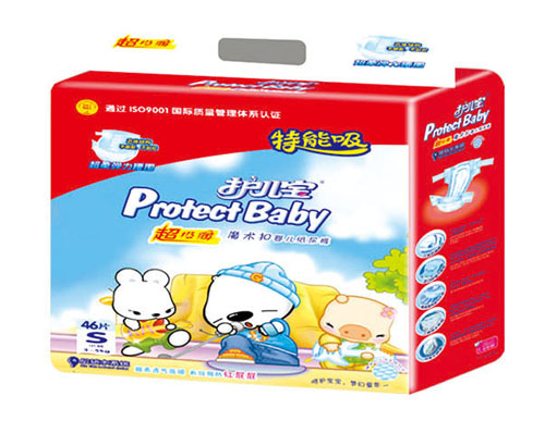 護(hù)兒寶超級(jí)薄嬰兒紙尿褲S碼46片