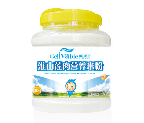 給力蓓蓓淮山蓮肉800克桶裝米粉