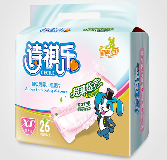 詩祺樂超級薄嬰兒紙尿片XL碼