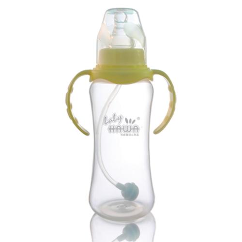 可娃圓弧形PP標口自動奶瓶300ML