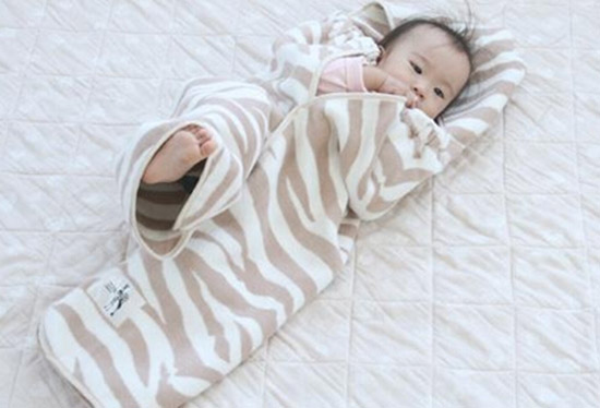 Hugmamuyingye純棉毛布多功能分腿式蓋被