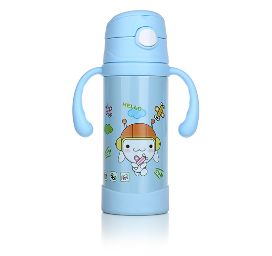 貝嬰奇保溫水壺藍(lán)色