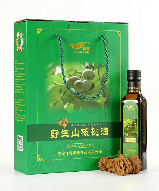 森鷹野生山核桃油250ML禮盒裝