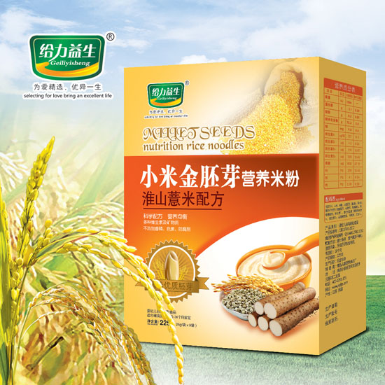 給力益生小米金胚芽(淮山薏米盒裝)