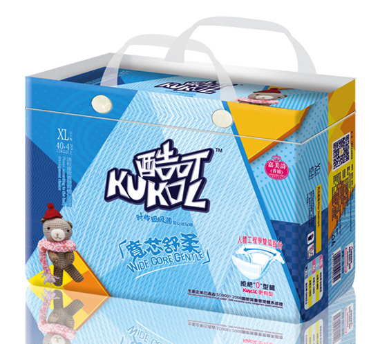 酷可時尚超級薄嬰兒紙尿褲XL碼44片大包