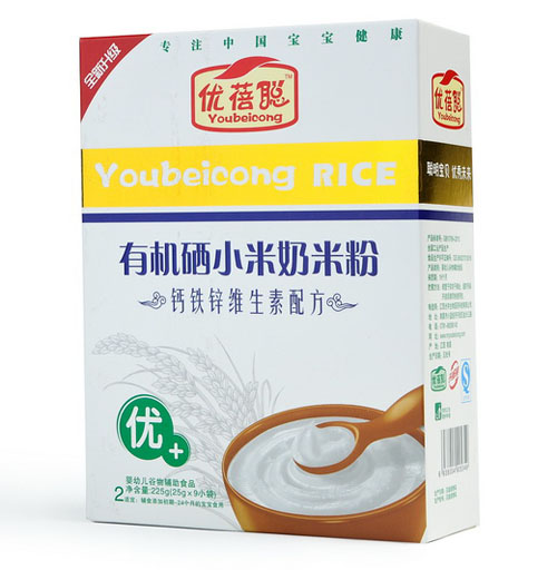 優(yōu)蓓聰有機(jī)硒鈣鐵鋅維生素小米奶米粉