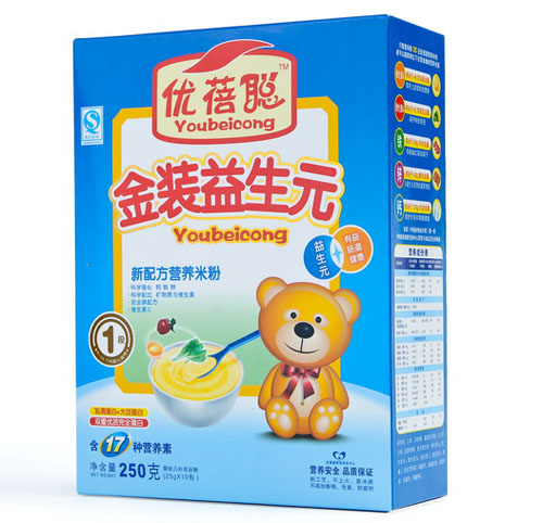 優(yōu)蓓聰金裝益生元營(yíng)養(yǎng)米粉1段