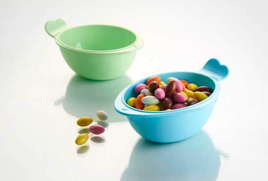 樂米樂海洋之星兒童輔食碗雙色