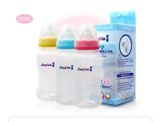 皇嬰標(biāo)口PP奶瓶180ML