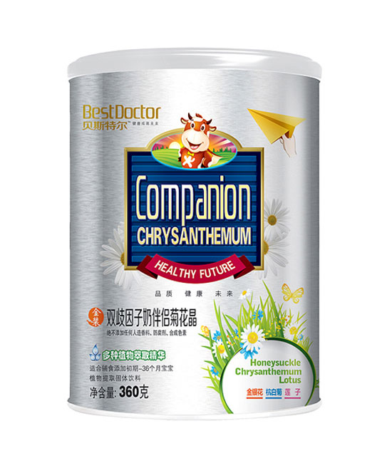 貝斯特爾雙歧因子奶伴侶菊花晶