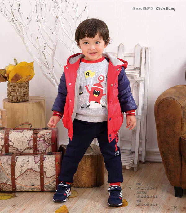 棉果果棉服 套頭毛衫 長(zhǎng)褲