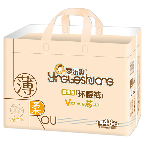 嬰樂爽環(huán)腰褲L48片