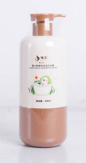 唯親嬰兒野菊花洗發(fā)沐浴露500ml