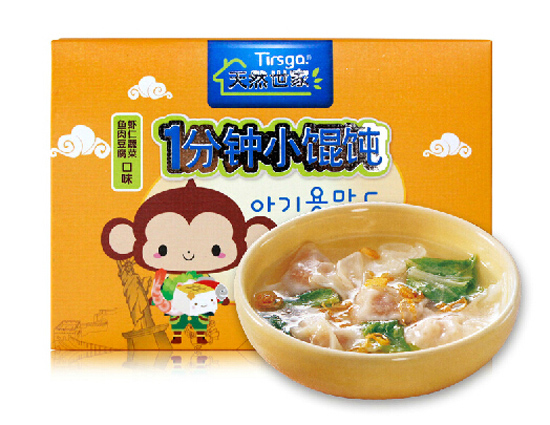 天然世家魚(yú)肉豆腐+蝦仁蔬菜1分鐘小餛飩