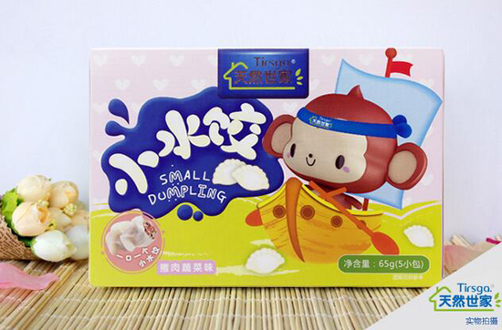 天然世家豬肉蔬菜小水餃