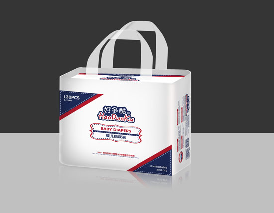 好多酷360度貼身環(huán)抱大腰圍嬰兒紙尿褲L碼30片