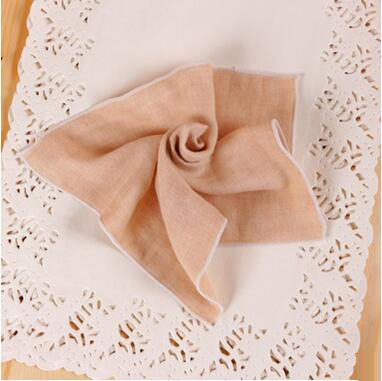 4層柔滑吸水強(qiáng)20X25CMyinge天然彩棉紗布小方巾寶寶洗臉巾吸奶巾