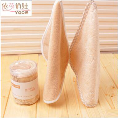 小毛圈不抽紗不掉毛有機棉彩棉洗臉毛巾布小方巾喂奶巾洗碗布