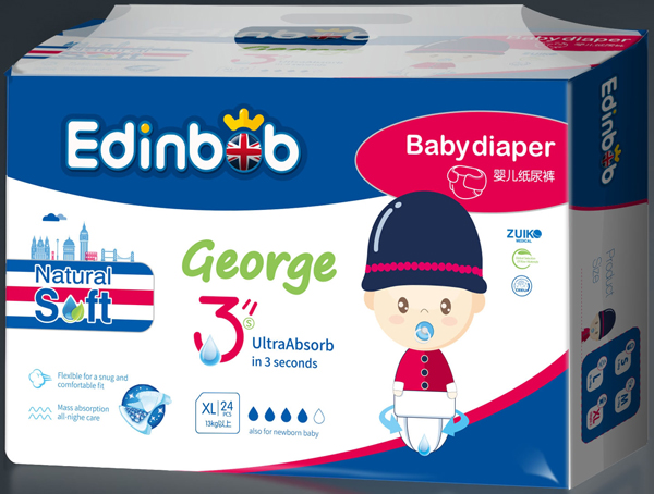 愛丁寶紙尿褲-(中包)XL