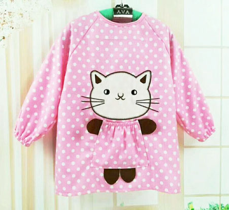 淘貝貓寶寶防水罩衣-粉色.jpg 淘貝貓寶寶防水罩衣-粉色.jpg