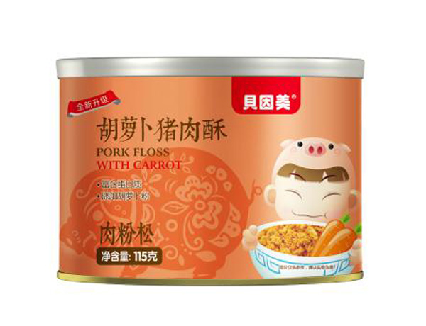 貝因美胡蘿卜豬肉酥