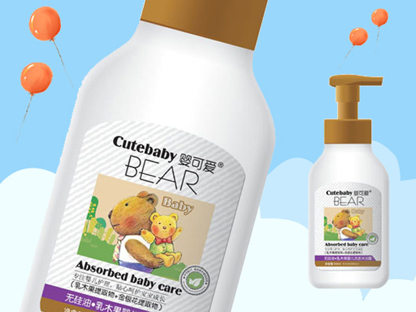 嬰可愛乳木果嬰兒洗發(fā)沐浴露