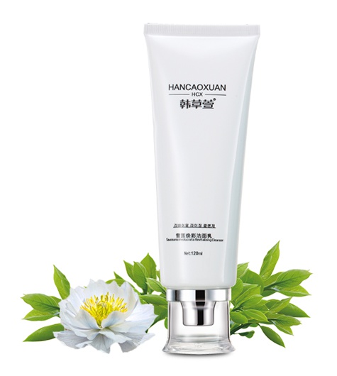 韓草萱雪蓮煥彩潔面乳.jpg 韓草萱雪蓮煥彩潔面乳.jpg