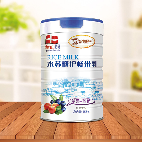 智慧熊水蘇糖護(hù)暢米乳-蘋果+藍(lán)莓