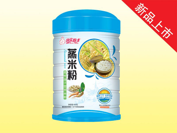 倍樂媽咪蒸米粉鐵聽458克(葛根蓮子)