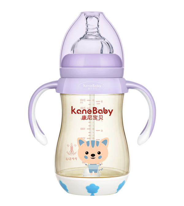 康尼寶貝PPSU奶瓶8204-紫色