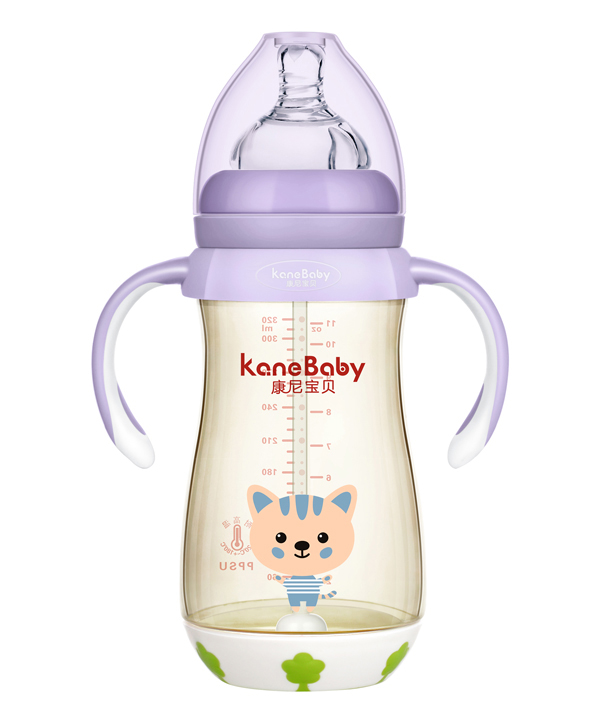 康尼寶貝PPSU奶瓶8205-紫色