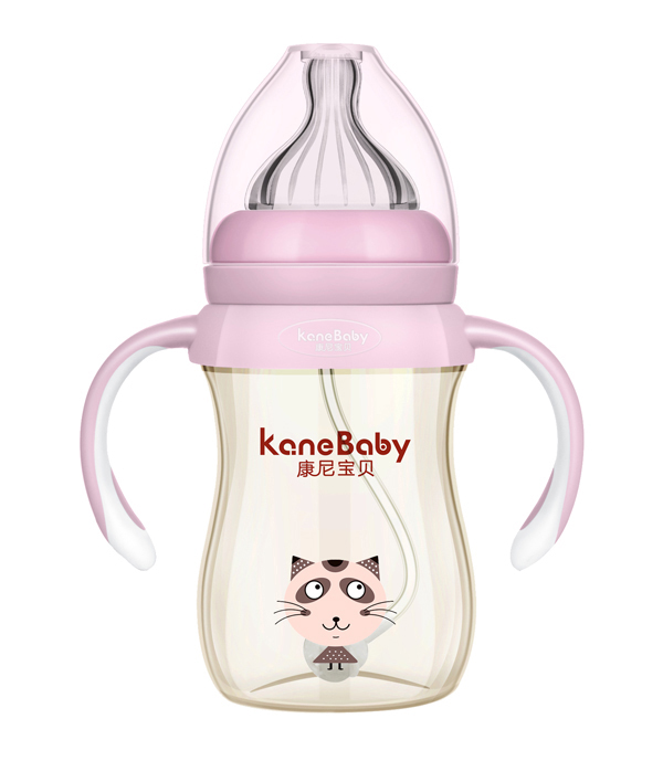 康尼寶貝可愛咖菲貓PPSU奶瓶-200ml